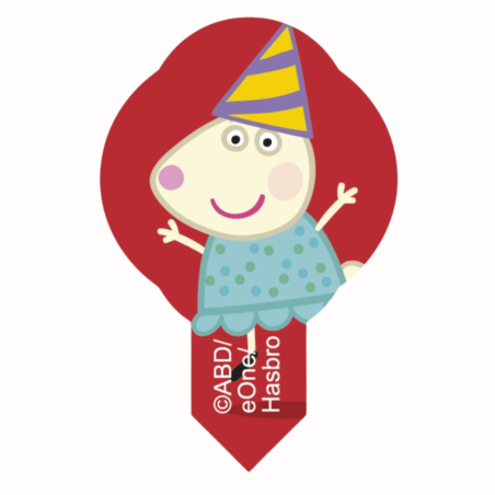 op. 600 szt. Wtykacze waflowe Świnka Peppa - 40225 Modecor - Cukieteria.pl