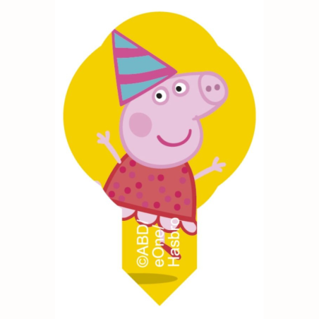 op. 600 szt. Wtykacze waflowe Świnka Peppa - 40225 Modecor - Cukieteria.pl