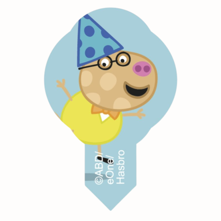 op. 600 szt. Wtykacze waflowe Świnka Peppa - 40225 Modecor - Cukieteria.pl