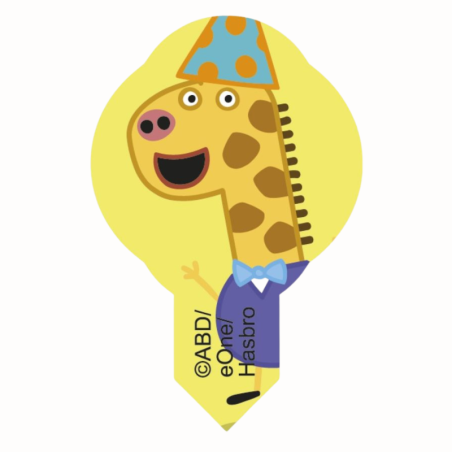 op. 600 szt. Wtykacze waflowe Świnka Peppa - 40225 Modecor - Cukieteria.pl