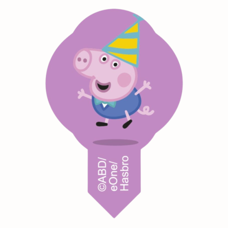 op. 600 szt. Wtykacze waflowe Świnka Peppa - 40225 Modecor - Cukieteria.pl