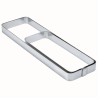 1 szt. X10 Pavoni - prostokątny rant ze stali nierdzewnej - dł. 580 x szer. 90 x wys. 30 mm - Cukieteria.pl