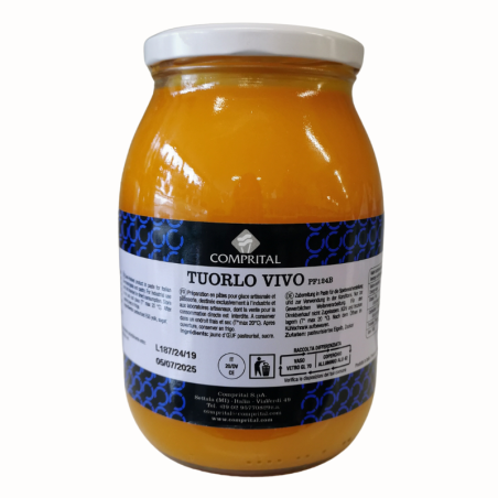 op. 1.25 kg TUORLO VIVO PF124B Comprital - pasteryzowane żółtka jaj z cukrem - Cukieteria.pl