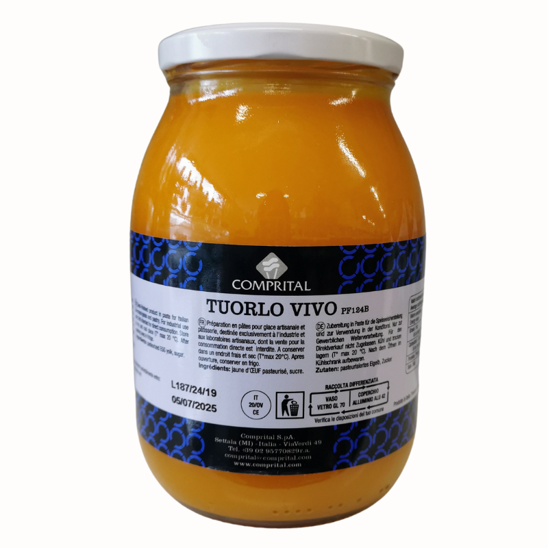 op. 1.25 kg TUORLO VIVO PF124B Comprital - pasteryzowane żółtka jaj z cukrem - Cukieteria.pl op. 1.25 kg TUORLO VIVO PF124B Comprital - pasteryzowane żółtka jaj z cukrem - Cukieteria.pl