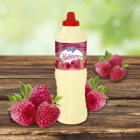 op. 1 kg Topping malinowy - polewa cukiernicza do lodów i gofrów - Dijo Fun&Food