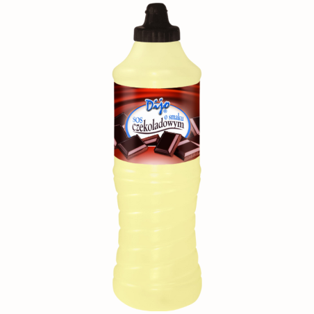 op. 1 kg Topping czekoladowy - polewa cukiernicza do lodów i gofrów - Dijo Fun&Food