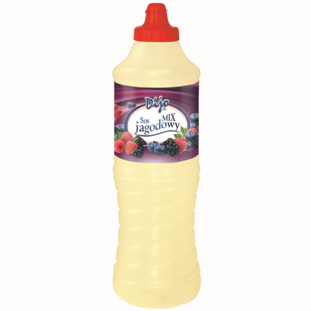 op. 1 kg Topping mix jagodowy - polewa cukiernicza do lodów i gofrów - Dijo Fun&Food