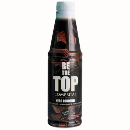 op. 1 kg Topping Nero Fondente - polewa czekoladowa do lodów stracciatella - Be The Top - Comprital