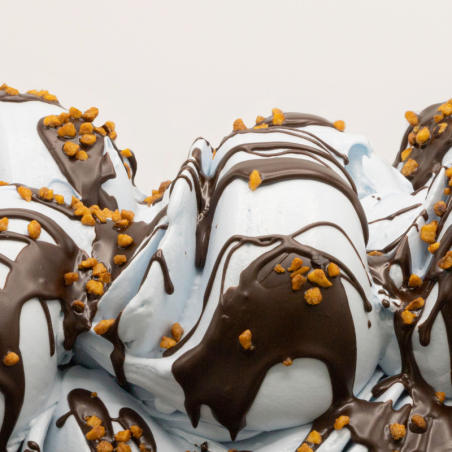 op. 1 kg Topping Nero Fondente - polewa czekoladowa do lodów stracciatella - Be The Top - Comprital