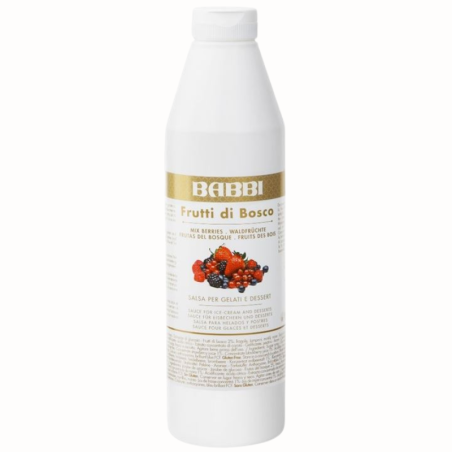 op. 1 kg Topping Frutti di Bosco - 13207 Babbi - polewa dekoracyjna do lodów i deserów - Cukieteria.pl