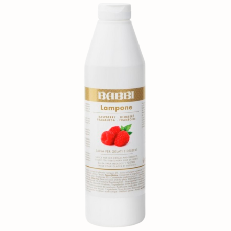 op. 1 kg Topping Lampone - 13219 Babbi - polewa dekoracyjna do lodów i deserów - malinowa - Cukieteria.pl