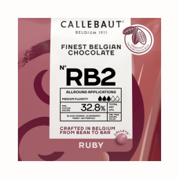 RUBY 32.8% RECIPE N°RB2 CALLEBAUT - rubinowa czekolada - Cukieteria.pl