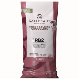 op. 10 kg CZEKOLADA RUBY 32.8% RECIPE N°RB2 CALLEBAUT - Cukieteria.pl