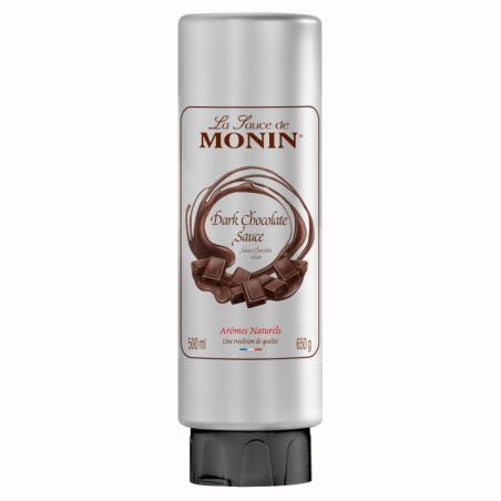 op. 0.5 l Dark Chocolate La Sauce de MONIN - kremowy sos o smaku ciemnej czekolady