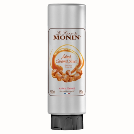 op. 0.5 l Salted Caramel La Sauce de MONIN - kremowy sos o smaku słonego karmelu