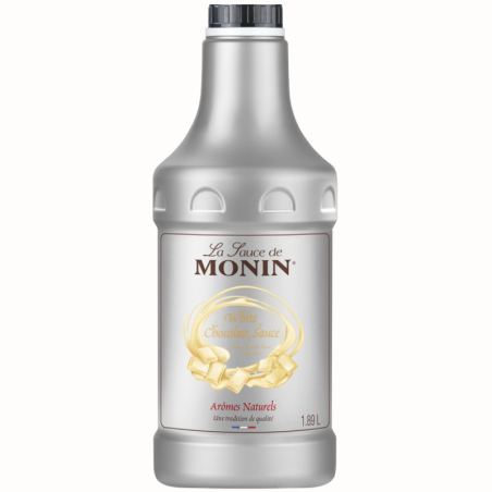 op. 1.89 l White Chocolate La Sauce de MONIN - kremowy sos o smaku białej czekolady