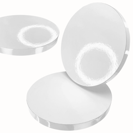 Biały podkład pod tort - okrągła podkładka ze styroduru - Cukieteria.pl