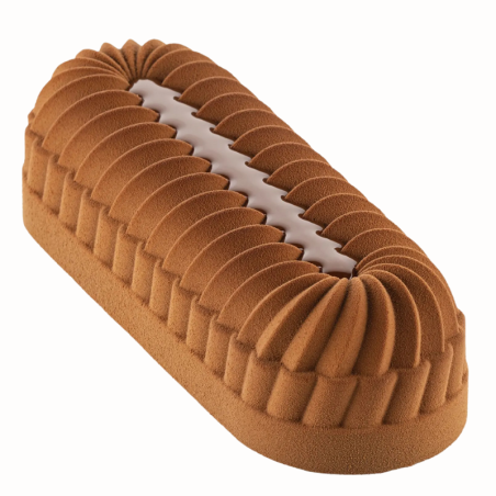 Pleincoeur bûche 860 Silikomart - cukiernicza forma silikonowa - Cukieteria.pl