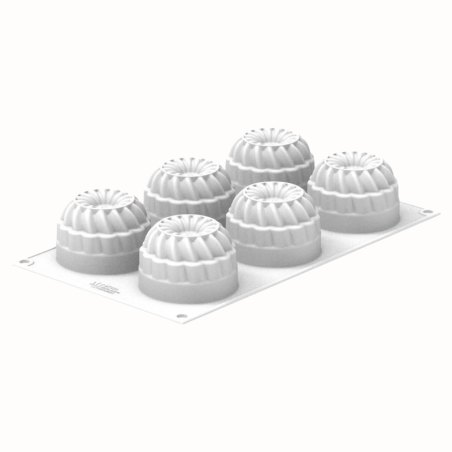 Pleincoeur round 142 Silikomart - forma silikonowa do monoporcji - Cukieteria.pl