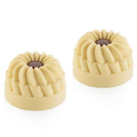 Pleincoeur round 142 Silikomart - forma silikonowa do monoporcji - Cukieteria.pl