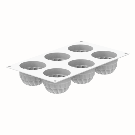 Pleincoeur round 142 Silikomart - forma silikonowa do monoporcji - Cukieteria.pl