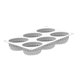 Pleincoeur oval 145 Silikomart - forma silikonowa do monoporcji - Cukieteria.pl