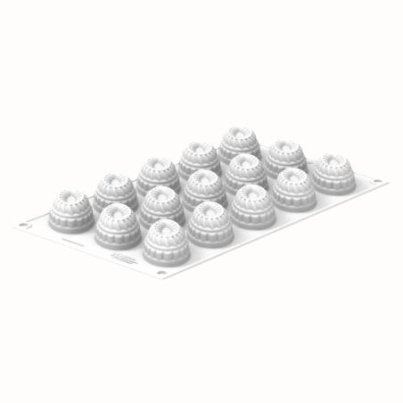 Pleincoeur oval 28 Silikomart - forma silikonowa do monoporcji - Cukieteria.pl