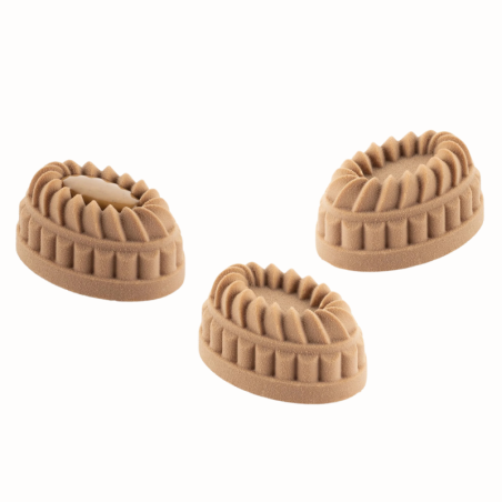Pleincoeur oval 28 Silikomart - forma silikonowa do monoporcji - Cukieteria.pl
