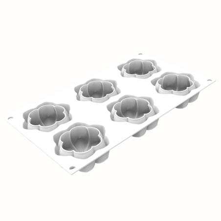 Hana 87 Silikomart - cukiernicza forma silikonowa - kwiaty - Cukieteria.pl