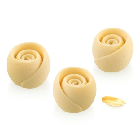 Givré 30 Silikomart - cukiernicza forma silikonowa - róże - Cukieteria.pl