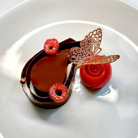 Givré 30 Silikomart - cukiernicza forma silikonowa - róże - Cukieteria.pl