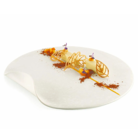 Naturae Taiga Silikomart - dekoracyjna forma silikonowa do haute cuisine - ażurowe liście - Cukieteria.pl