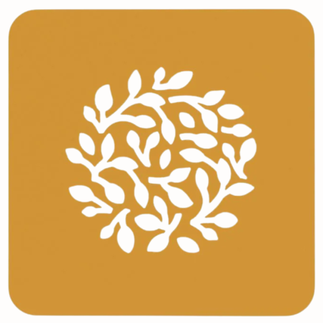 2 szt. Stencil Ramo Silikomart - silikonowy szablon do jadalnych dekoracji na talerzu - liście - Cukieteria.pl