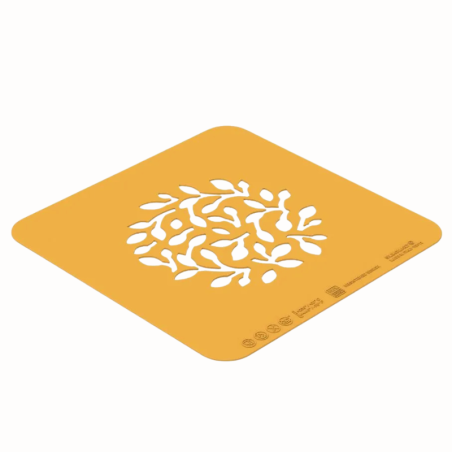 2 szt. Stencil Ramo Silikomart - silikonowy szablon do jadalnych dekoracji na talerzu - liście - Cukieteria.pl