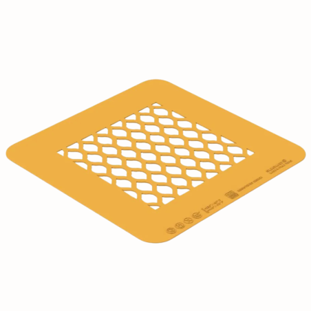 2 szt. Stencil Alambra Silikomart - silikonowy szablon do jadalnych dekoracji na talerzu - Cukieteria.pl