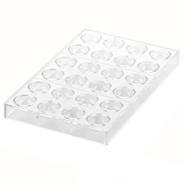 Semisfera 01 P Silikomart - forma do pralin z Tritanu - półkula - Cukieteria.pl