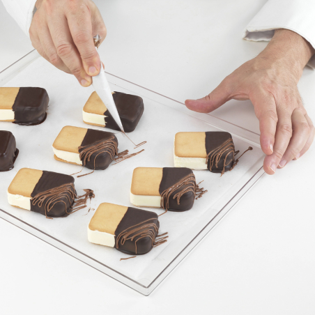 BISC04M Mini Double Silikomart - zestaw form do kanapek lodowych - Cukieteria.pl