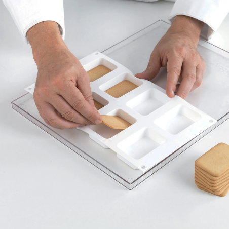 BISC04M Mini Double Silikomart - zestaw form do kanapek lodowych - Cukieteria.pl