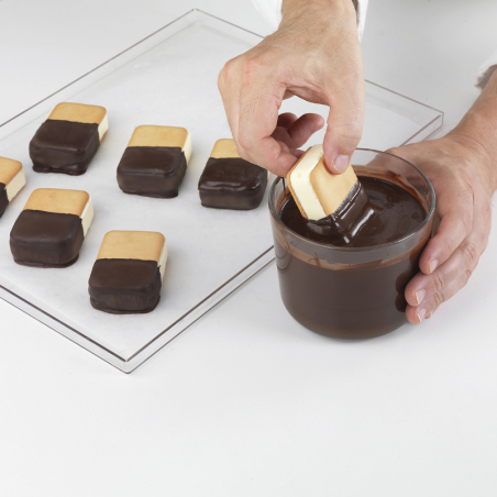 BISC04M Mini Double Silikomart - zestaw form do kanapek lodowych - Cukieteria.pl