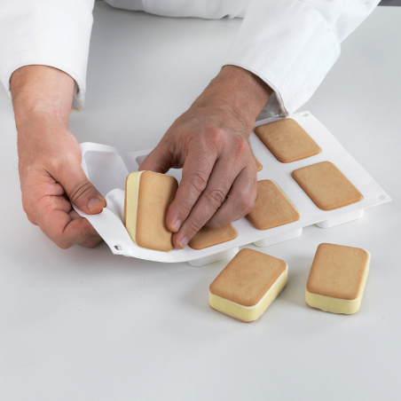 BISC04M Mini Double Silikomart - zestaw form do kanapek lodowych - Cukieteria.pl