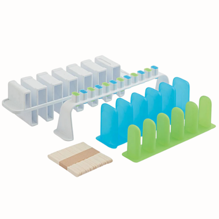 L'italiano Silikomart - zestaw do nadziewanych lodów na patyku - Cukieteria.pl