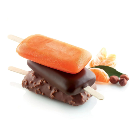 L'italiano Silikomart - zestaw do nadziewanych lodów na patyku - Cukieteria.pl