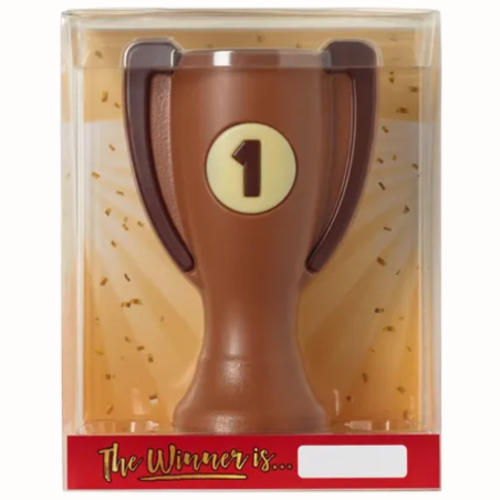 op. 150 g - Puchar Ligi Mistrzów - dekoracyjna figurka czekoladowa - pakiet prezentowy w pudełku