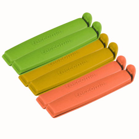op. 6 szt. Klipsy do zamykania torebek - 420752 Tescoma Presto - Cukieteria.pl