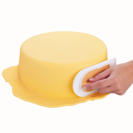 Dwuczęściowa packa cukiernicza - do wygładzania masy cukrowej - 630566 Delicia Tescoma - Cukieteria.pl