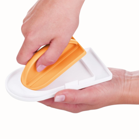 Dwuczęściowa packa cukiernicza - do wygładzania masy cukrowej - 630566 Delicia Tescoma - Cukieteria.pl