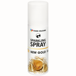 op. 50 ml Sparkling Spray Gold - S21-N Food Colours - Cukieteria.pl