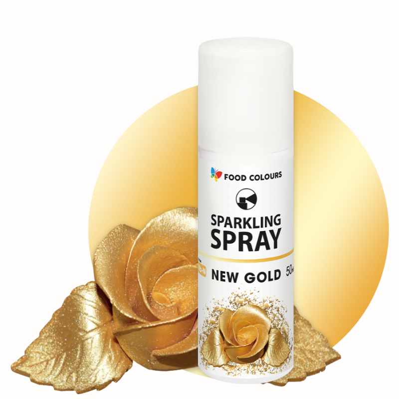 op. 50 ml Sparkling Spray Gold - S21-N Food Colours - Cukieteria.pl op. 50 ml Sparkling Spray Gold - S21-N Food Colours - Cukieteria.pl