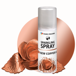 op. 50 ml Sparkling Spray Copper - S41-N Food Colours - Cukieteria.pl