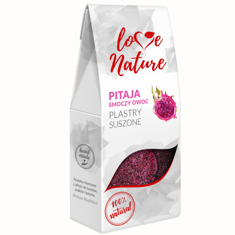 op. 30 g Pitaja Smoczy owoc - suszone plastry - Love Nature - Cukieteria.pl op. 30 g Pitaja Smoczy owoc - suszone plastry - Love Nature - Cukieteria.pl